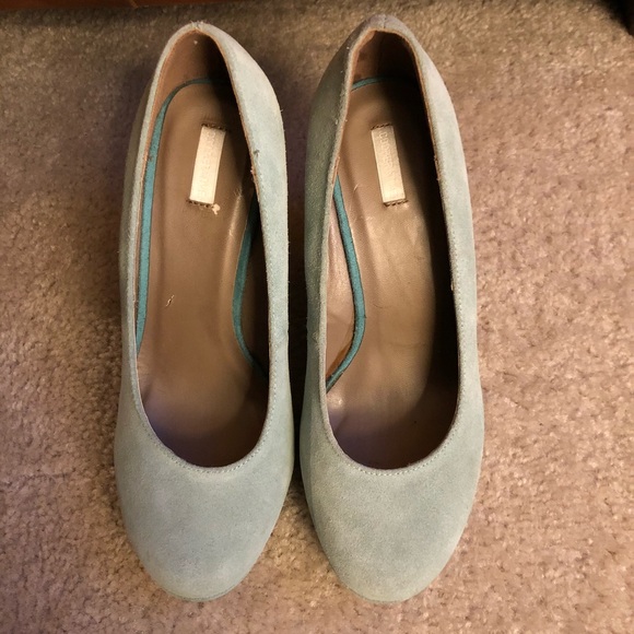 Suede wedge heel - Picture 3 of 6